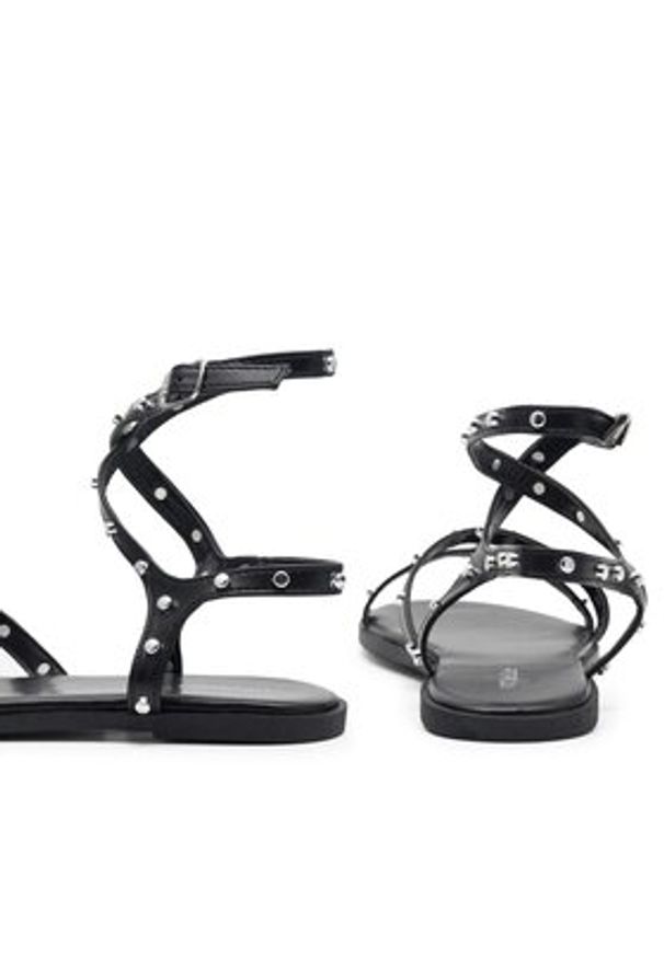 DeeZee Sandały KL-E533-2 Czarny. Kolor: czarny. Materiał: syntetyk