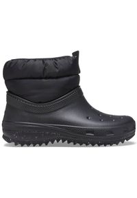 Crocs - Damskie buty Classic Neo Puff Shorty Boot. Kolor: czarny. Sezon: zima #1