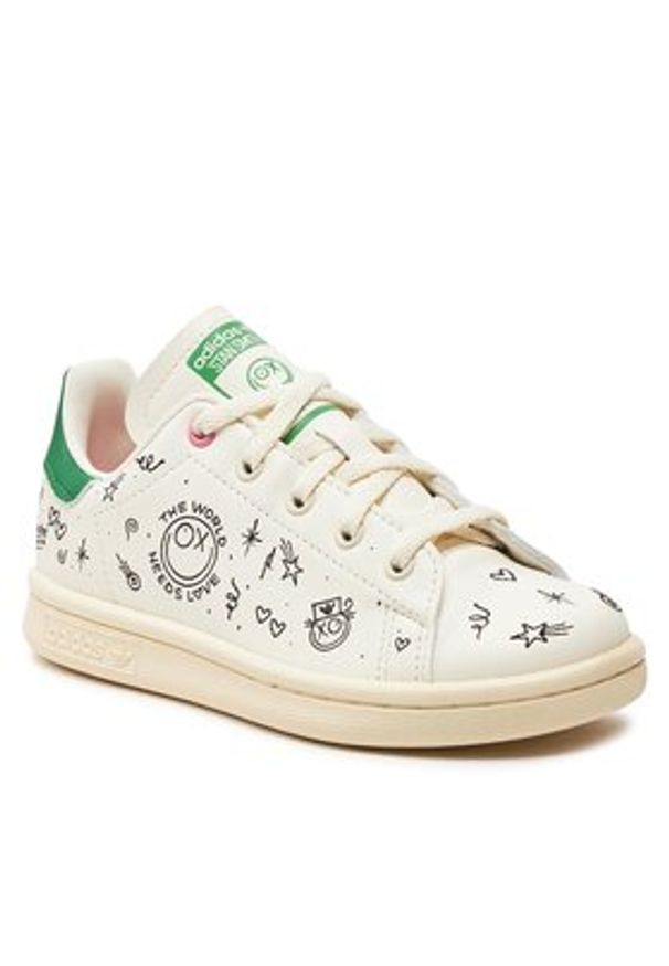 Adidas - adidas Sneakersy Stan Smith C GY1790 Écru. Materiał: skóra. Model: Adidas Stan Smith