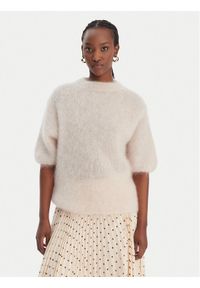 Dixie Sweter M277Y101A Écru Relaxed Fit. Materiał: syntetyk #1