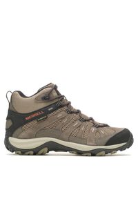 Merrell Trekkingi Alverstone 2 Mid Wp J036925 Brązowy. Kolor: brązowy. Materiał: zamsz, skóra. Sport: turystyka piesza