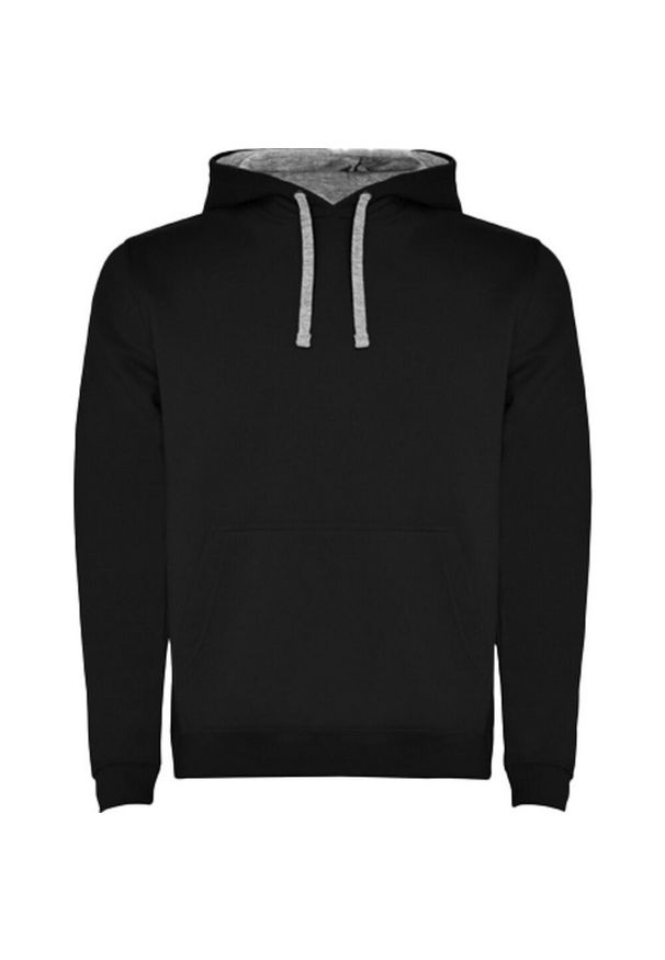 ROLY - Męska Bluza Z Kapturem Urban. Typ kołnierza: kaptur. Kolor: szary, wielokolorowy, czarny