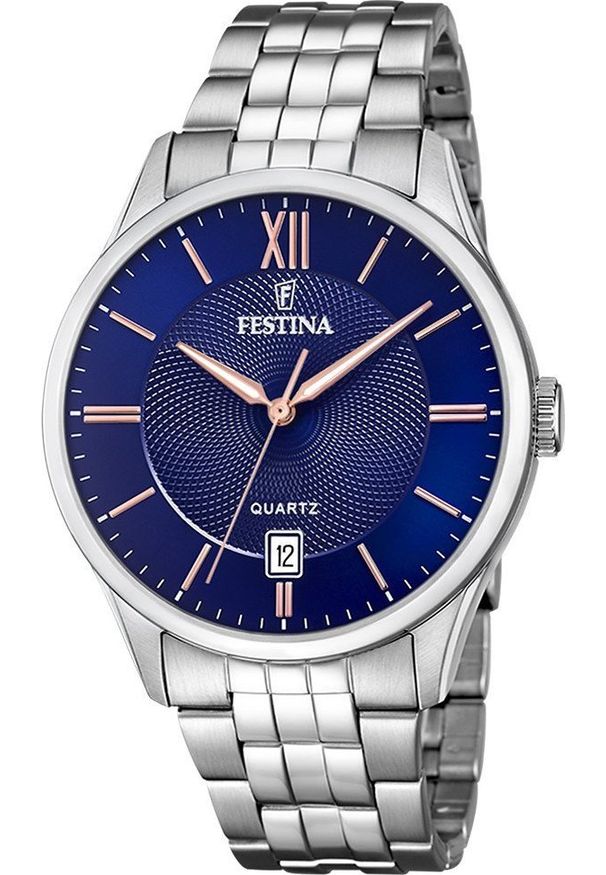 Zegarek Festina Zegarek męski Festina F20425-5 srebrny. Kolor: srebrny