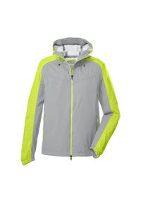 Kurtka męska Killtec KOS 38 MN JCKT. Kolor: szary. Materiał: softshell. Sport: turystyka piesza