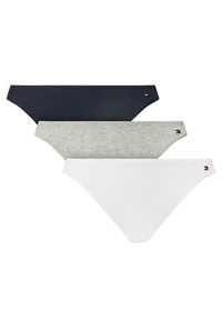 TOMMY HILFIGER - Tommy Hilfiger Komplet 3 par fig klasycznych UW0UW05753 Kolorowy. Materiał: bawełna. Wzór: kolorowy #5