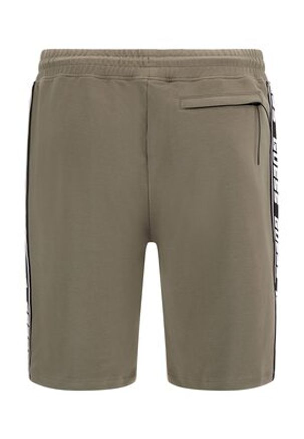Guess Szorty sportowe Arlo Z2YD02 K6ZS1 Zielony Loose Fit. Kolor: zielony. Materiał: bawełna. Styl: sportowy
