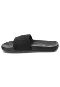 Big-Star - Czarne Klapki Big Star Wodoodporne Buty Damskie. Okazja: na spacer, na plażę, na co dzień. Kolor: czarny. Materiał: dziergany, materiał. Wzór: jednolity, aplikacja. Sezon: lato. Styl: casual, klasyczny #5