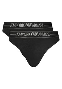 Emporio Armani Underwear Komplet fig EW000403 AF10881 MC005 Czarny. Kolor: czarny. Materiał: bawełna #1