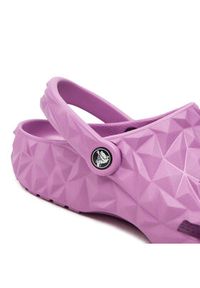 Crocs Klapki Classic Geometric Clog 209563 Różowy. Kolor: różowy