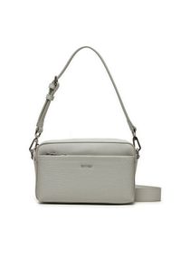 Calvin Klein Torebka Ck Must Conv Camera Bag K60K612110 Szary. Kolor: szary. Materiał: skórzane