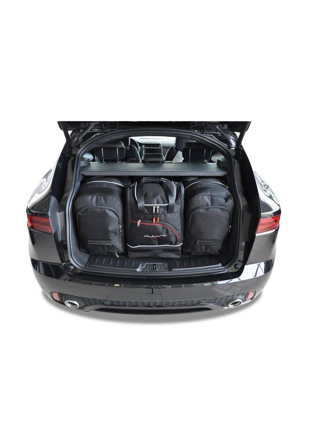 KJUST - Torby Do Bagażnika Jaguar E-Pace 2017+ 4Szt Kjust. Kolor: czarny. Styl: sportowy