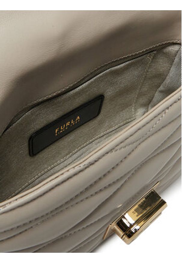 Furla Torebka WB01671 BX3221 VAN00 Beżowy. Kolor: beżowy. Materiał: skórzane