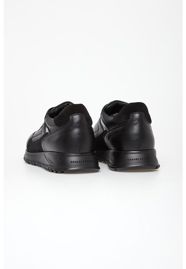 Sneakersy męskie skórzane CESARE CASADEI. Materiał: skóra