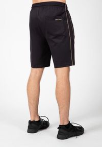 GORILLA WEAR - Spodenki fitness męskie Gorilla Wear Wenden Shorts. Kolor: żółty, wielokolorowy, pomarańczowy, czarny. Materiał: dresówka. Sport: fitness