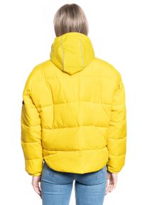 Lee - LEE PUFFER JACKET DAMSKA KURTKA ZIMOWA LEMON ZEST L56VUMMM. Sezon: zima #4