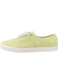 Tenisówki Vans Model Authentic Lowpro Fat L Kolor Zielony. Kolor: zielony. Materiał: zamsz, tkanina