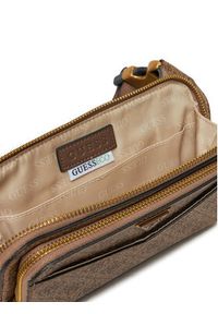 Guess Saszetka HMSILO P5114 Brązowy. Kolor: brązowy. Materiał: skóra #3