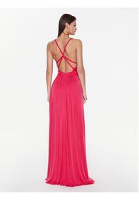Elisabetta Franchi Sukienka wieczorowa AB-430-32E2-V700 Różowy Regular Fit. Kolor: różowy. Styl: wizytowy #5