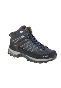 Buty trekkingowe męskie, CMP Rigel Mid. Kolor: zielony, wielokolorowy, szary. Materiał: tkanina, materiał, skóra, syntetyk