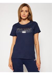 Pepe Jeans T-Shirt Betty PL504815 Granatowy Regular Fit. Kolor: niebieski #1