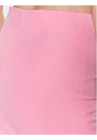 Nissa Spodnie materiałowe P13934 Różowy Regular Fit. Kolor: różowy. Materiał: materiał, syntetyk #5