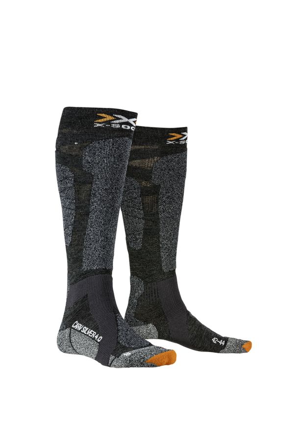 X-Socks - Skarpety X-SOCKS CARVE SILVER 4.0. Materiał: włókno