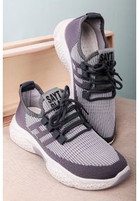 Casu - Szare buty sportowe sznurowane casu 204/44g. Kolor: szary #2