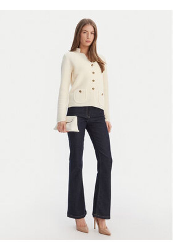 Luisa Spagnoli Jeansy Aggettivo 542845 Granatowy Flare Fit. Kolor: niebieski