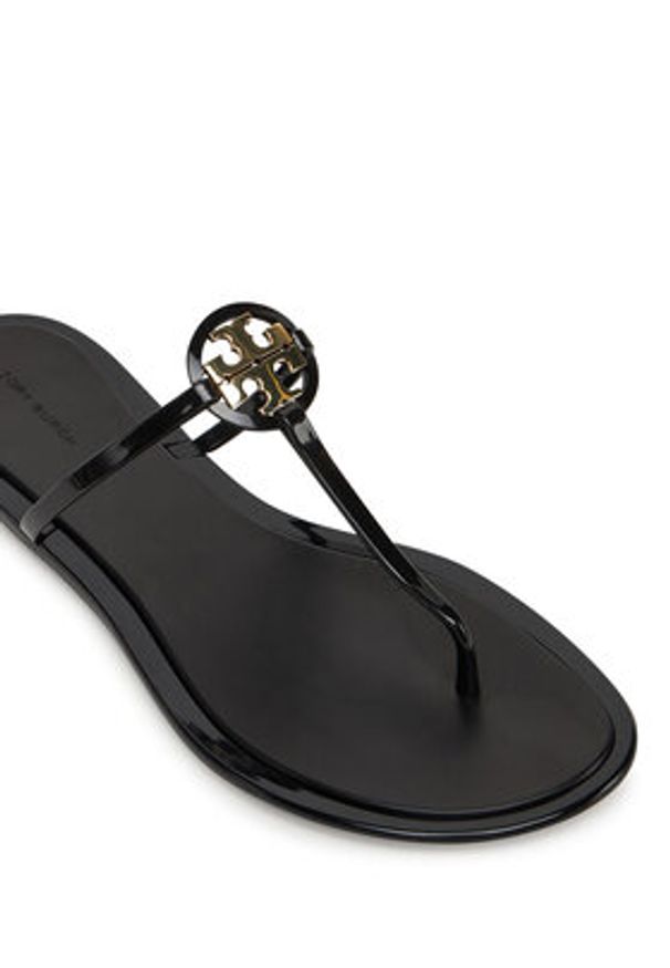 Tory Burch Japonki Mini Miller Jelly 166808 Czarny. Kolor: czarny. Materiał: syntetyk