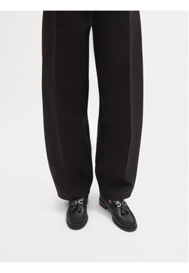 Gino Rossi Mokasyny ELY-130 Czarny. Kolor: czarny. Materiał: skóra