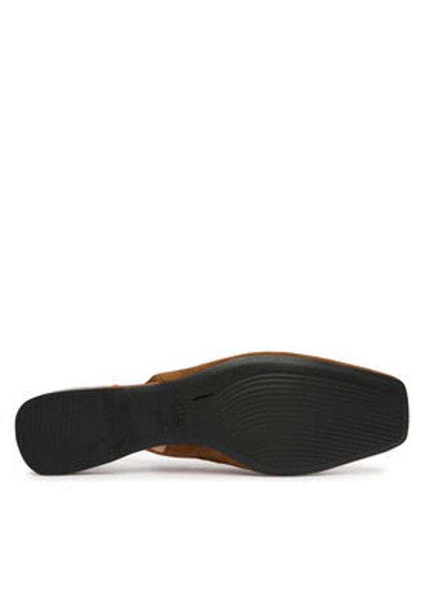 Vagabond Shoemakers Baleriny Delia 5907-240-89 Brązowy. Kolor: brązowy. Materiał: skóra, zamsz
