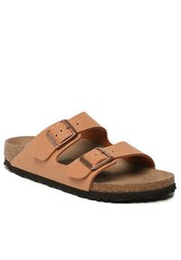 Birkenstock Klapki Arizona 1025046 Brązowy. Kolor: brązowy. Materiał: syntetyk