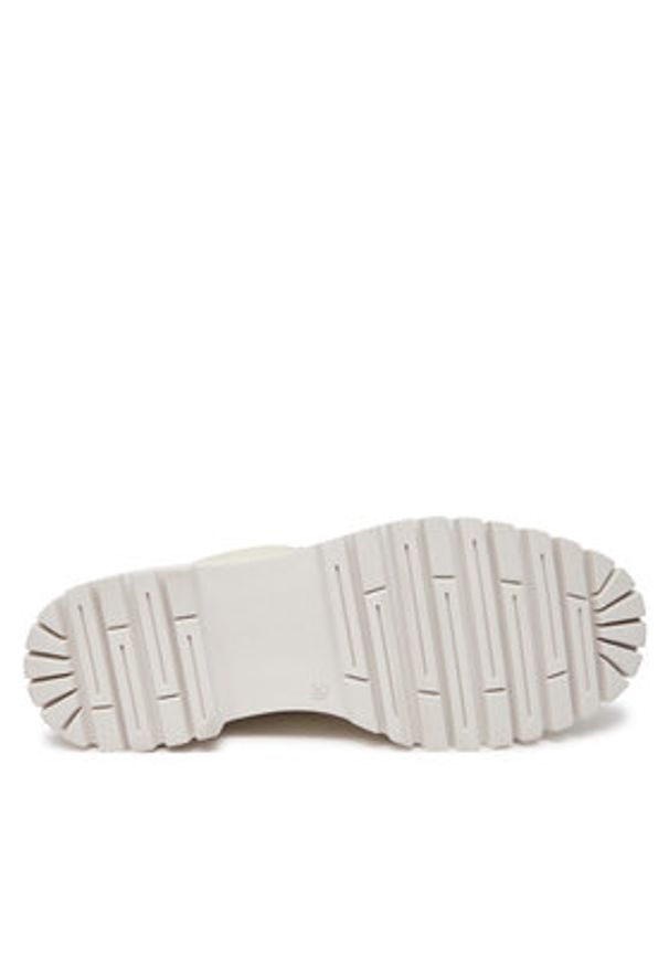 Marella Botki 2423796057200 Écru. Materiał: skóra