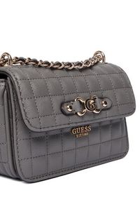 Guess Torebka Nadira Mini HWQG84 24780 Szary. Kolor: szary. Materiał: skórzane #3