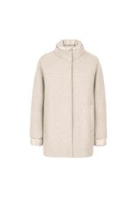 Geox - Kurtka GEOX T3275 W KLEOPY Nago. Kolor: beżowy. Materiał: tkanina #1
