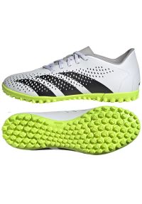 Adidas - Buty adidas Predator Accuracy.4 Tf M GY9995 białe białe. Kolor: biały. Materiał: materiał #4