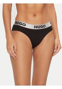 Hugo Figi klasyczne Sporty Logo 50480165 Czarny. Kolor: czarny. Materiał: bawełna #1