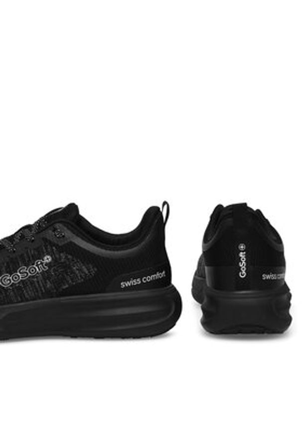 Go Soft Sneakersy MP-1 Czarny. Kolor: czarny. Materiał: materiał