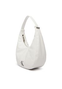 Calvin Klein Torebka Buckle Small Bag LV04F3513G Biały. Kolor: biały. Materiał: skórzane #4