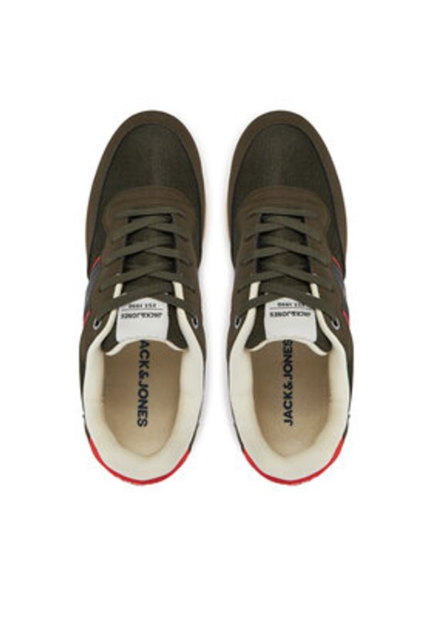 Jack & Jones Sneakersy Jfwspirit 12244215 Khaki. Kolor: brązowy. Materiał: materiał