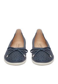 Go Soft Baleriny CEO-WYL3650-2 Granatowy. Kolor: niebieski. Materiał: materiał #4
