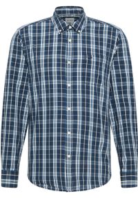 Mustang - Męska Koszula MUSTANG Chester Multi Check Blue 1014760 12545