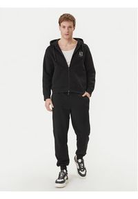 Armani Exchange Bluza XM000371 AF10818 UC001 Czarny Regular Fit. Kolor: czarny. Materiał: bawełna #4
