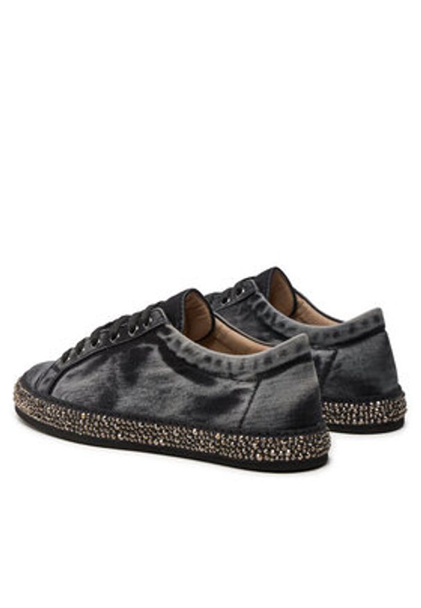 LE SILLA - Le Silla Sneakersy Andrea 1617Z020M1PPGIR849 Czarny. Kolor: czarny. Materiał: materiał