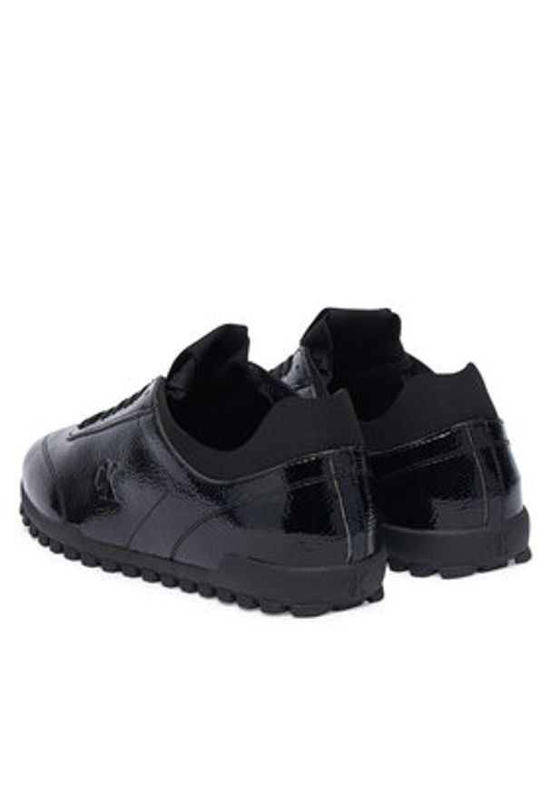 Calvin Klein Sneakersy Low Profile Run Mg Pol Mix Mat HW0HW03284 Czarny. Kolor: czarny. Materiał: skóra. Sport: bieganie