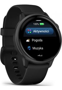 GARMIN - Garmin Vivoactive 6 Czarny. Kolor: czarny #7