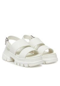 Tommy Jeans Sandały Tjw Chunky City Sandal EN0EN02750 Écru. Materiał: skóra #5