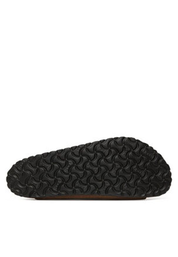 Birkenstock Klapki Arizona Sfb 1030863 Brązowy. Kolor: brązowy. Materiał: zamsz, skóra