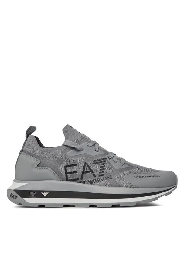 EA7 Emporio Armani Sneakersy X8X113 XK269 T531 Szary. Kolor: szary. Materiał: materiał