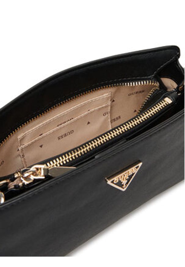 Guess Torebka Talent HWNG96 69120 Czarny. Kolor: czarny. Materiał: skórzane